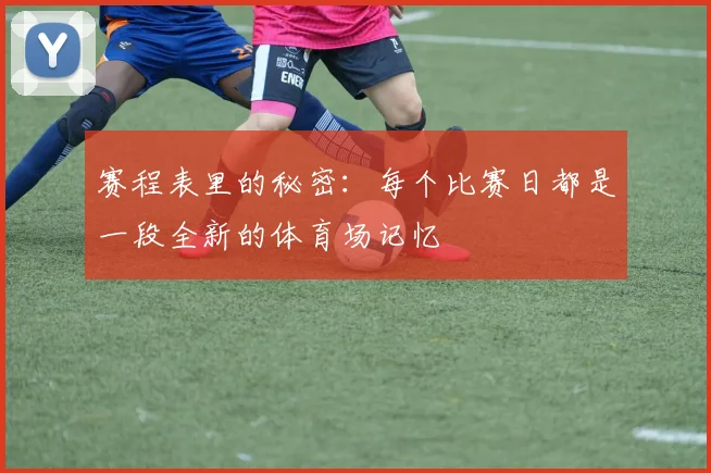赛程表里的秘密:每个比赛日都是一段全新的体育场记忆