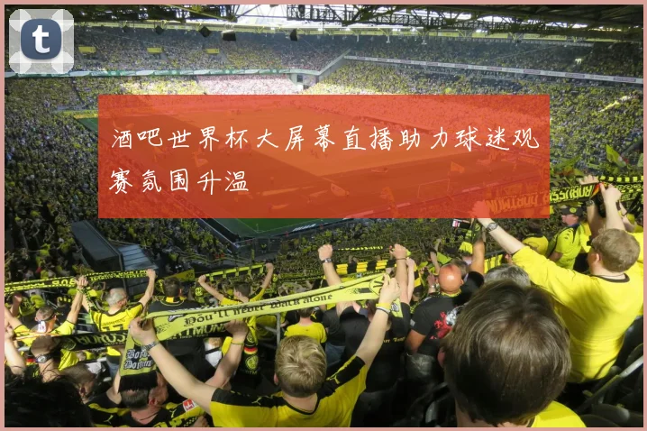 酒吧世界杯大屏幕直播助力球迷观赛氛围升温